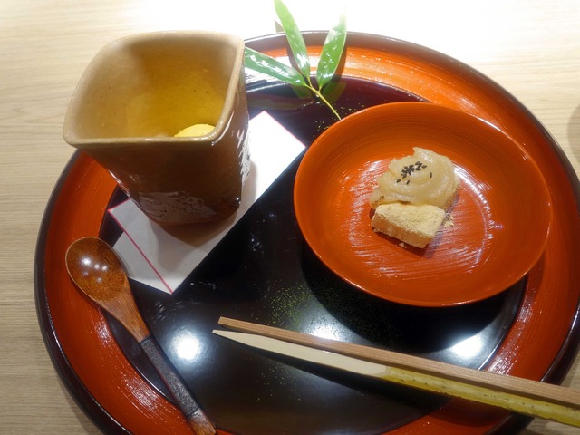 甘味_あぶり餅,カボチャアイス_edit