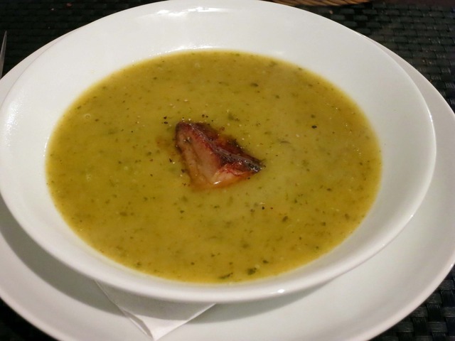 12種類の野菜のポタージュとフォアグラ 1_edit