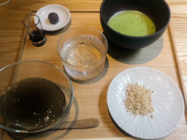 本わらび餅 至高 御抹茶セット_edit