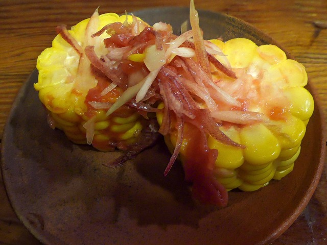 トウモロコシの梅肉和え 1_edit