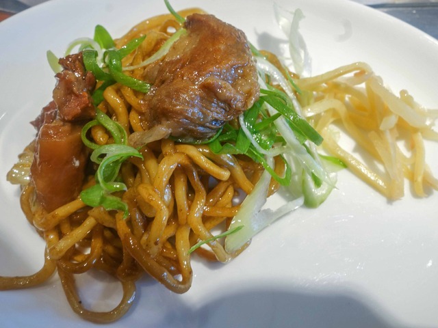 無添加ソース焼きそば(大盛り),牛すじ&九条ネギ 7_edit