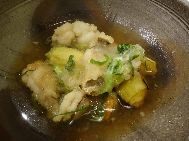 鱧と賀茂茄子みぞれ煮 3_edit