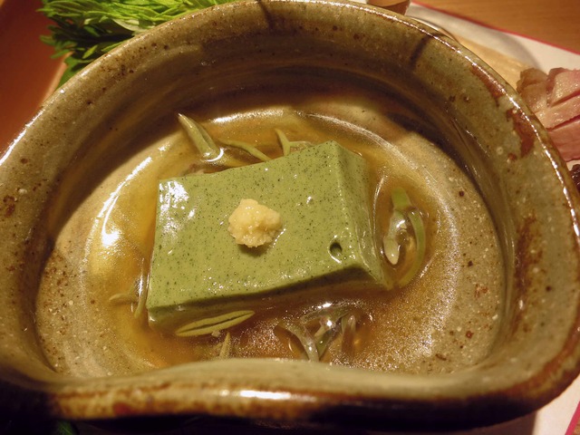 八寸(よもぎ豆腐)_edit