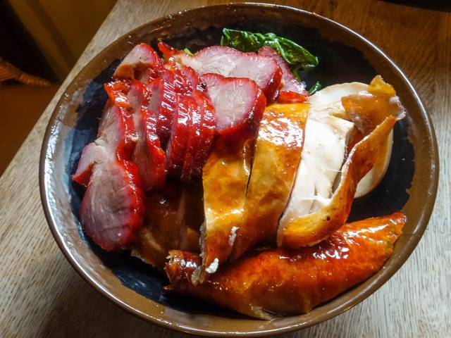 二種盛り丼(チャーシュー&焼き鶏) 1_edit