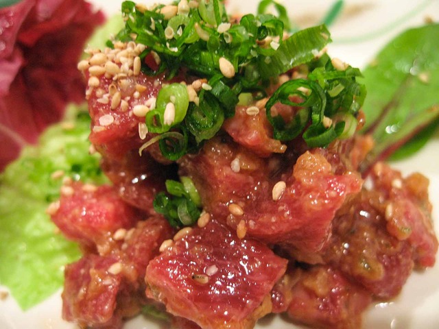 桜肉のユッケ 2_edit