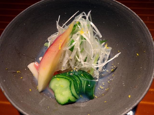 ハマグリと香味野菜のサラダ 1_edit
