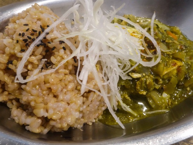 キャベツとほうれん草のカレー 3_edit