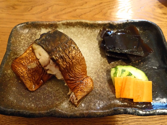さばの燻製&昆布の佃煮 1_edit