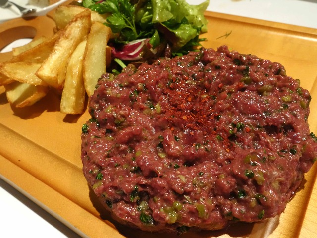 馬モモ肉のタルタルステーキ 7_edit