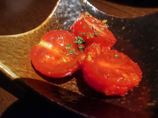 前菜 3 種盛(トマトのキムチ) 2_edit