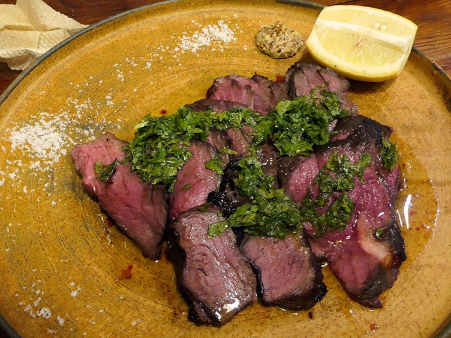 蝦夷鹿モモ肉のロースト 1_edit