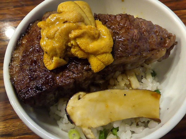 ブリ飯(松茸ご飯,シャトーブリアン,赤ウニ) 2_edit
