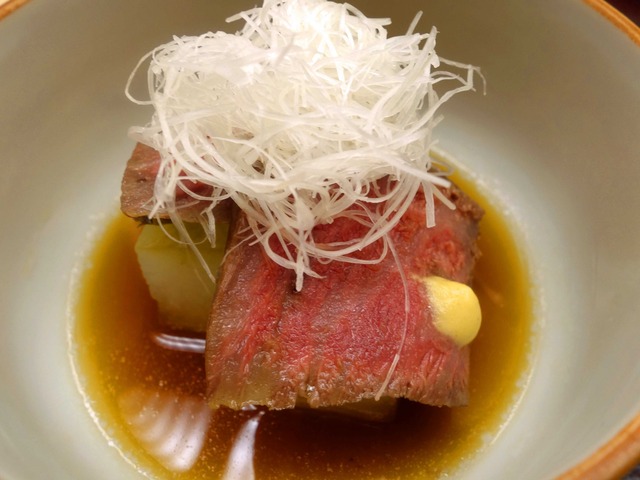 尾崎牛と冬瓜の炊き合わせ 3_edit