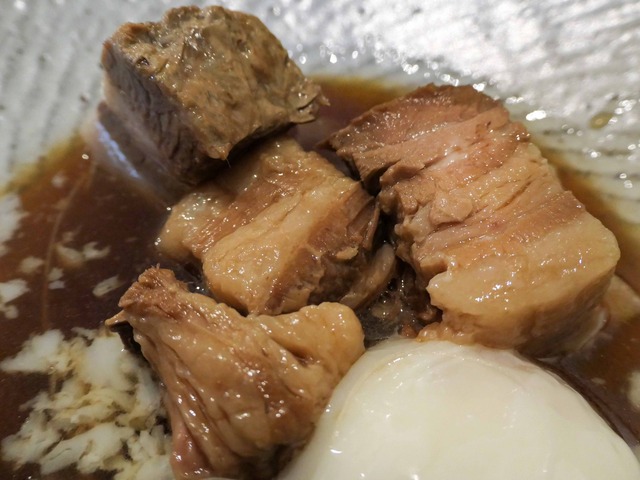 豚バラのとろとろ煮,温玉のせ 5_edit