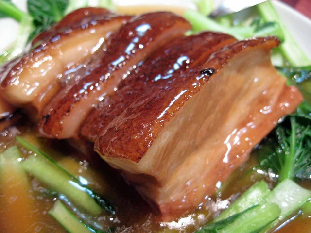 豚肉の角煮 中華野菜添え 2_edit