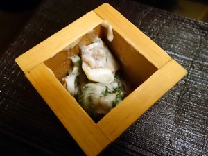 八寸(シジミの白和え)_edit