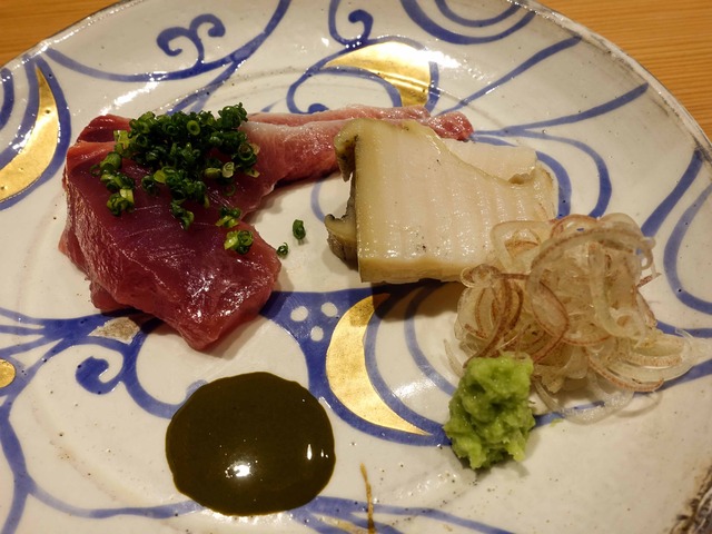 お造り(鰹,アワビ) 1_edit