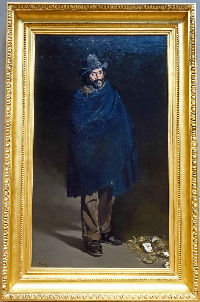マネ 『Beggar with Oysters』 2_edit
