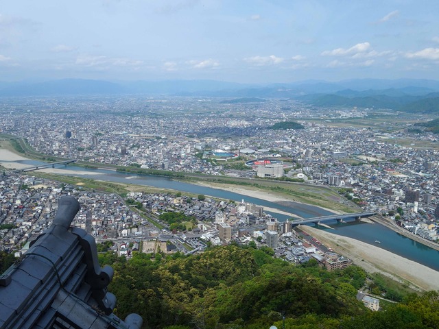 天守閣展望台からの眺め 7_edit