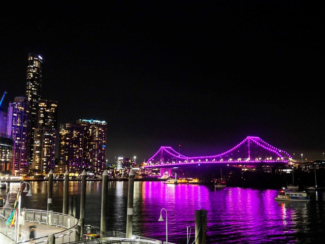 Eagle Street Pier からストーリー・ブリッジを望む 10_edit
