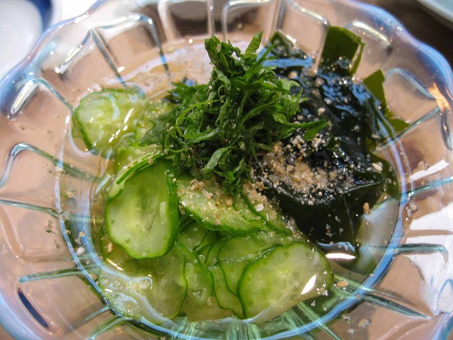 きゅうりとわかめの酢の物_edit