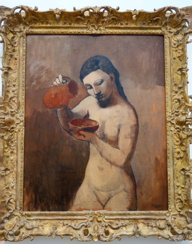ピカソ 『Nude with a Pitcher』 2_edit