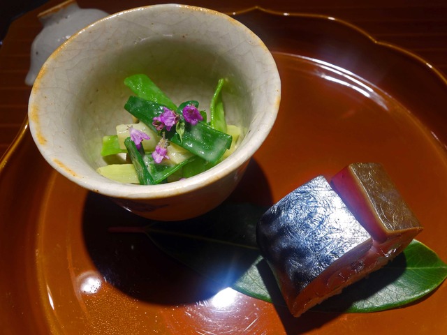 わけぎのぬた,鯖寿司 1_edit