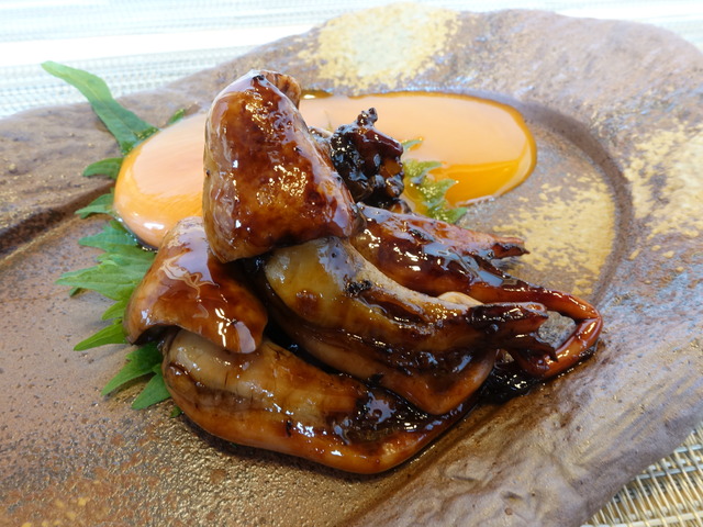 割きたての肝焼き 4