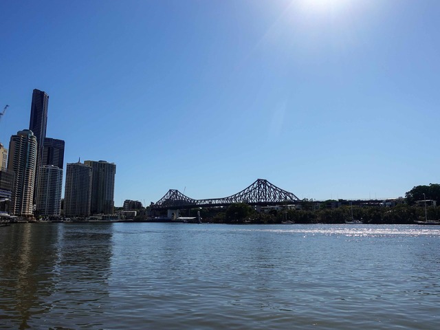 Eagle Street Pier からストーリー・ブリッジを望む 2_edit