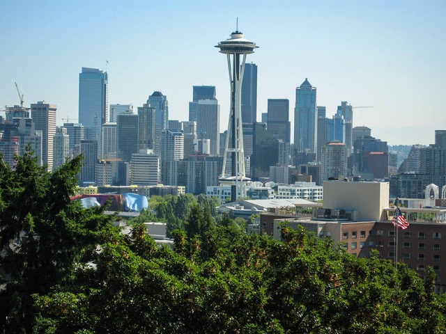 Kerry Park からの Space Needle 4_edit