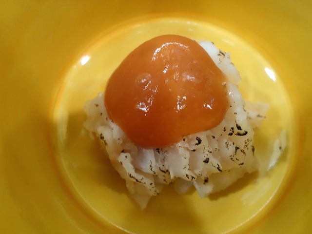 鱧の焼き霜造り 1_edit