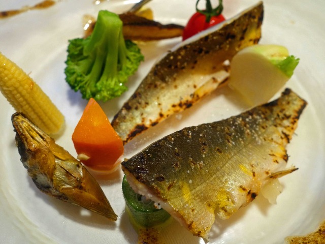 本日の魚介の料理(鮎) 3_edit
