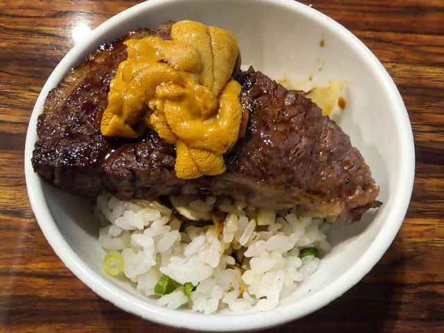 ブリ飯(松茸ご飯,シャトーブリアン,赤ウニ) 1_edit