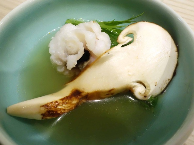 鱧と松茸のしゃぶしゃぶ 7_edit