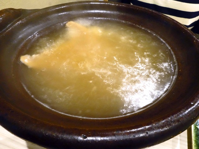 鱧と松茸のしゃぶしゃぶ,フカヒレスープ 3_edit