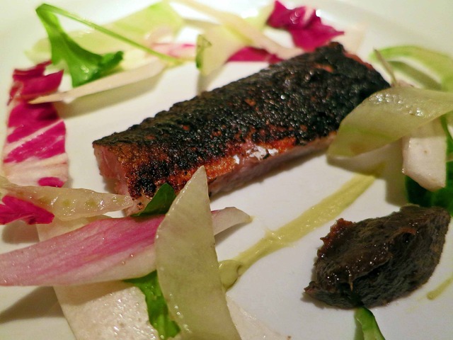 皮目を香ばしく焼いたサンマの冷製 2_edit