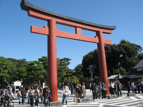 鶴岡八幡宮_三ノ鳥居