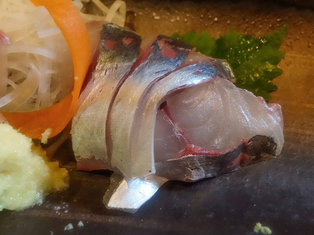 刺身盛り合わせ(ごんあじ) 2_edit