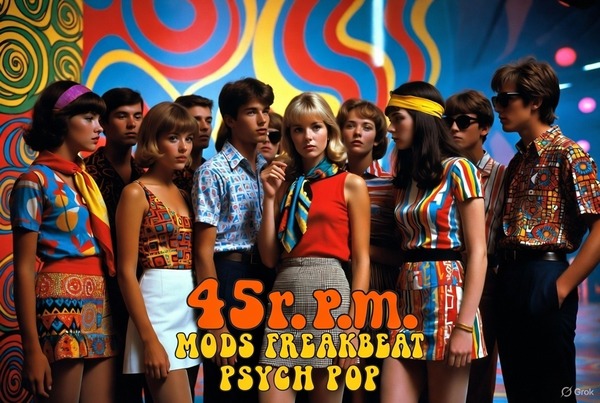 中古】12/14(日) <<45r.p.m.>> ～シングルで聴く！ブリティッシュ