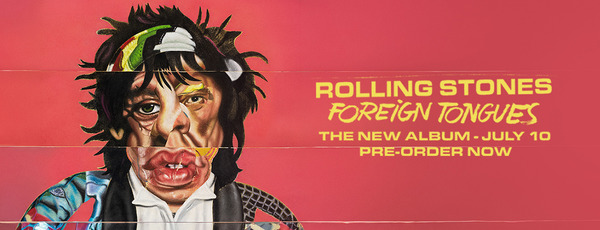 新品】7/29(水)更新～ROLLING STONES最新アルバム『FOREIGN TONGUES