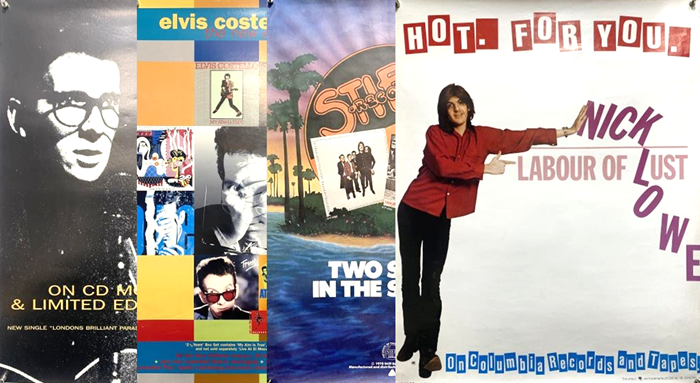 シルクスクリーンポスター DIRTY DONNY ロウブロウ ロック