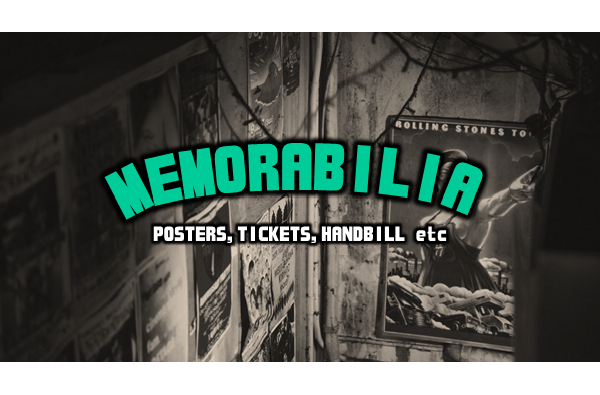 メモラビリア】ジョージ・ハリスン他、新年なのでポスターを破格値でご