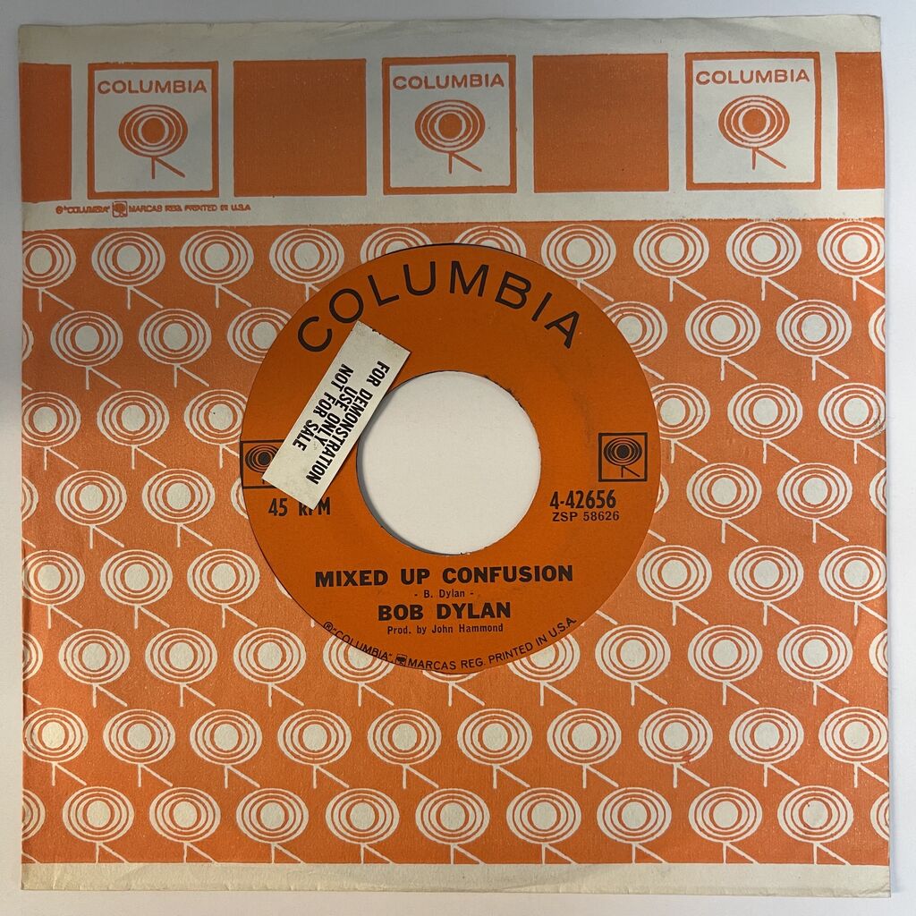 中古】7/6(日) <<45r.p.m.>> ～BOB DYLANによる伝説的'62年1st