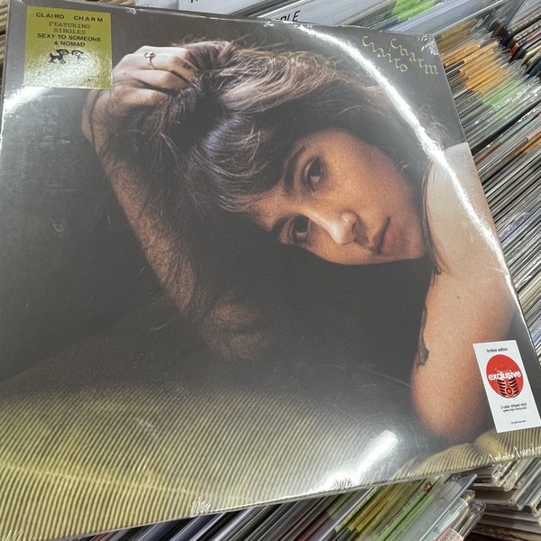 新品　LP CLAIRO クレイロ Charm 3カラーストライプド 新宿ロックレコードストア限定】米TARGETにて限定リリースされたCLAIRO
