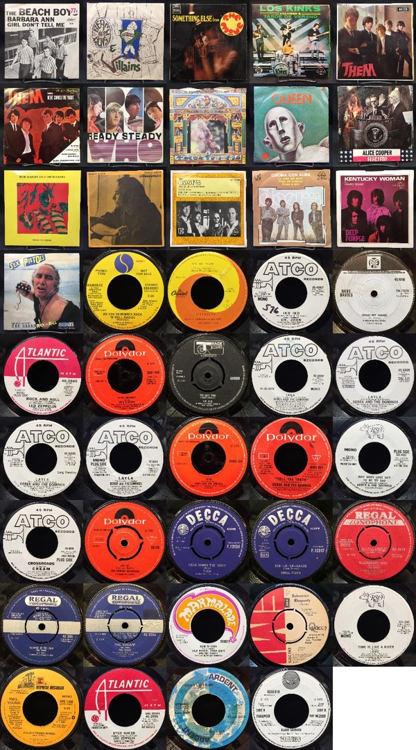 中古】3/13(月) ≪7inchシングル≫ 60's~70'sロックの名曲7inch 中古】3/13(月) ≪7inchシングル≫ 60's~70'sロックの名曲7inch