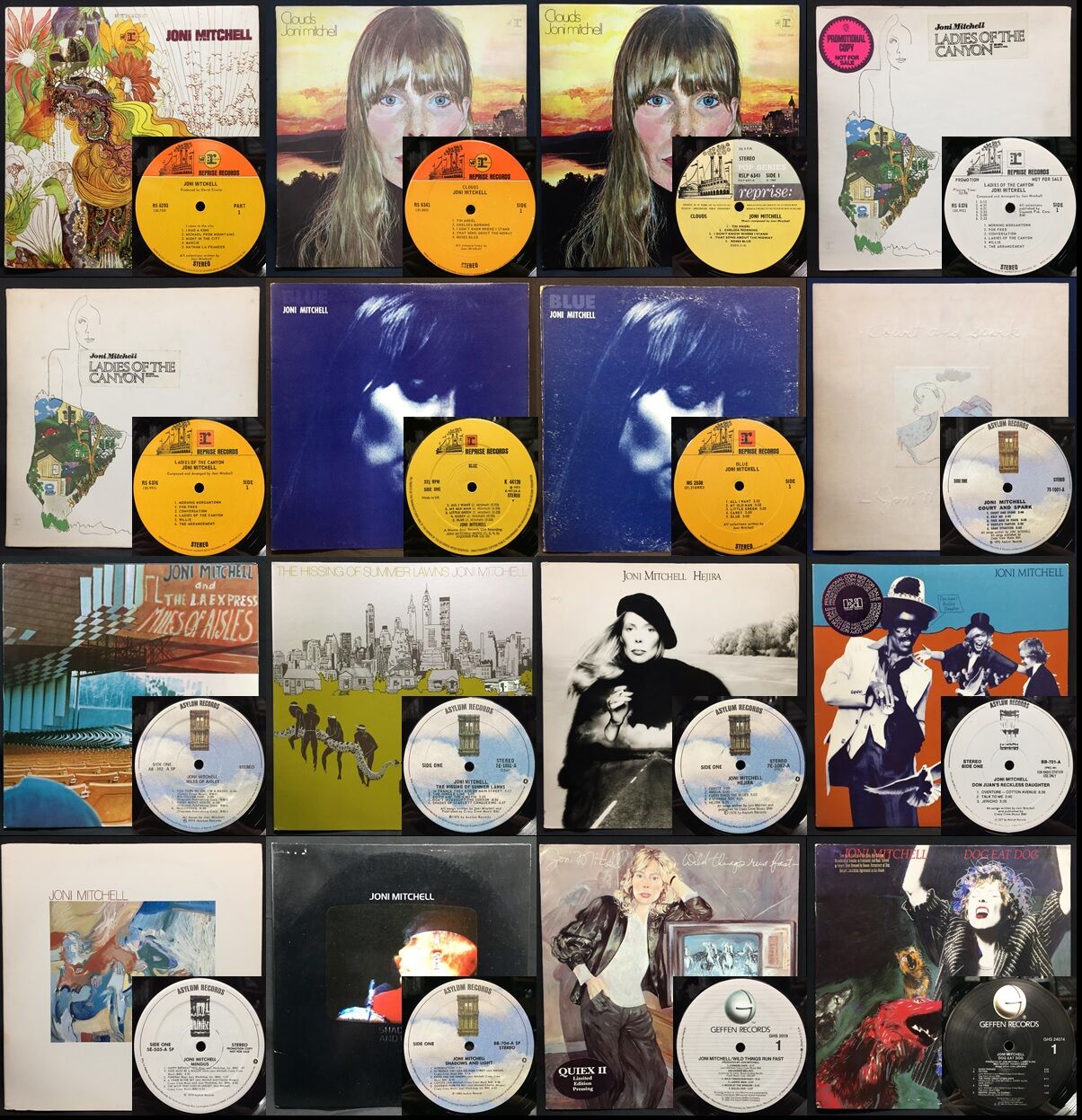 中古】2/8(水)≪JONI MITCHELL大特集≫REPRISE~ASYLUM~GEFFEN 中古】2/8(水)≪JONI MITCHELL大特集≫REPRISE~ASYLUM~GEFFEN