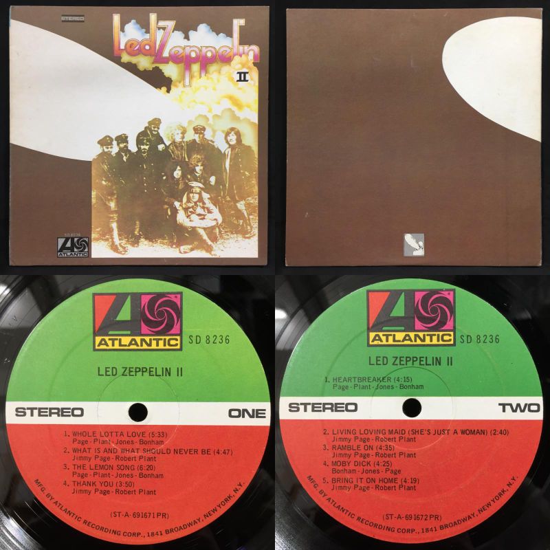 中古】9/25(日) 5F ～至高の逸品！LED ZEPPELIN Ⅱの轟音RL