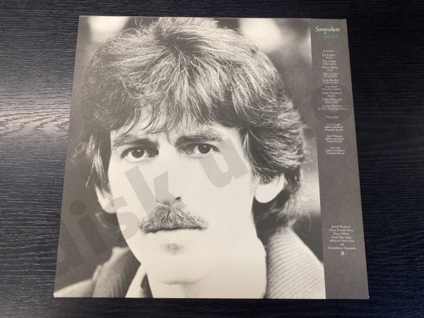 廃盤】目玉アイテムをご紹介！ George Harrison『Somewhere In