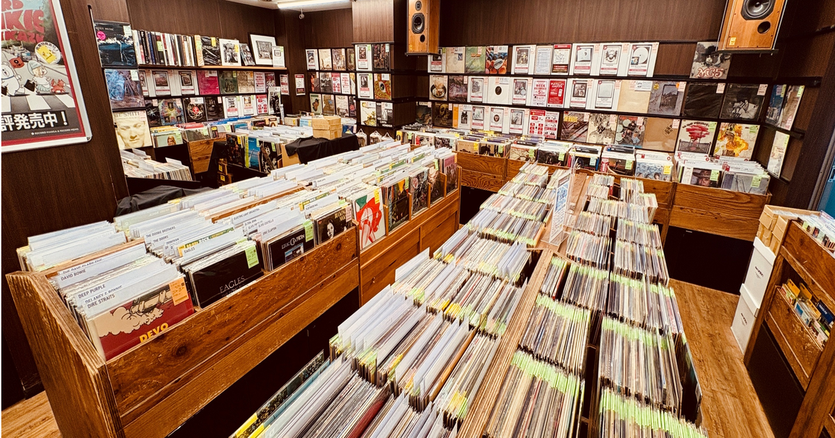 ディスクユニオン新宿ロックレコードストア