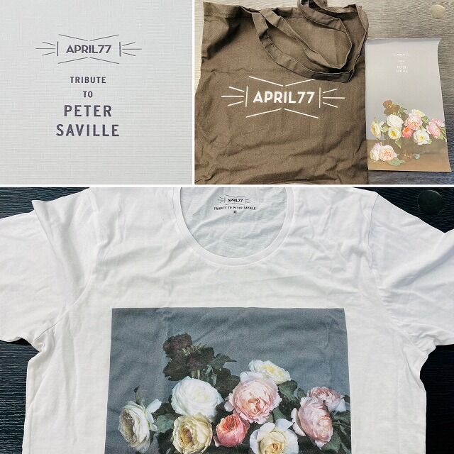 アパレル】NEW ORDERデザイン ~ 限定ピーター・サヴィルTシャツ アパレル】NEW ORDERデザイン ~ 限定ピーター・サヴィルTシャツ